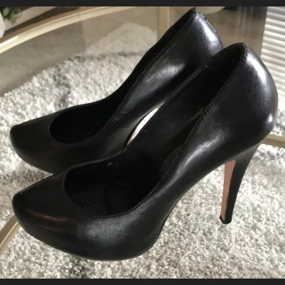 DOLCE VITA Leather Platform Heels 6.5 SameDay Ship - Picture 5 of 6